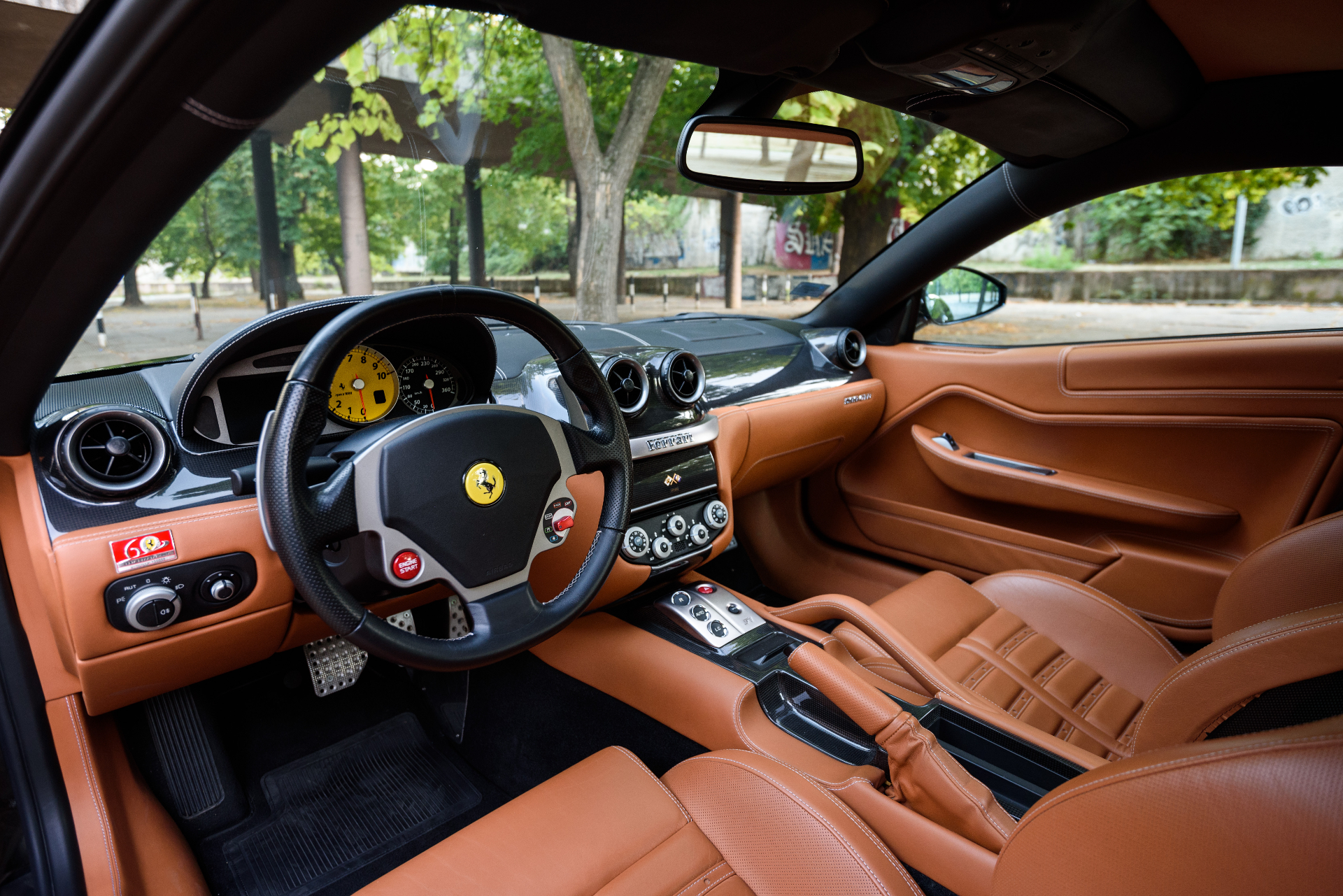 Ferrari 599 GTB interior