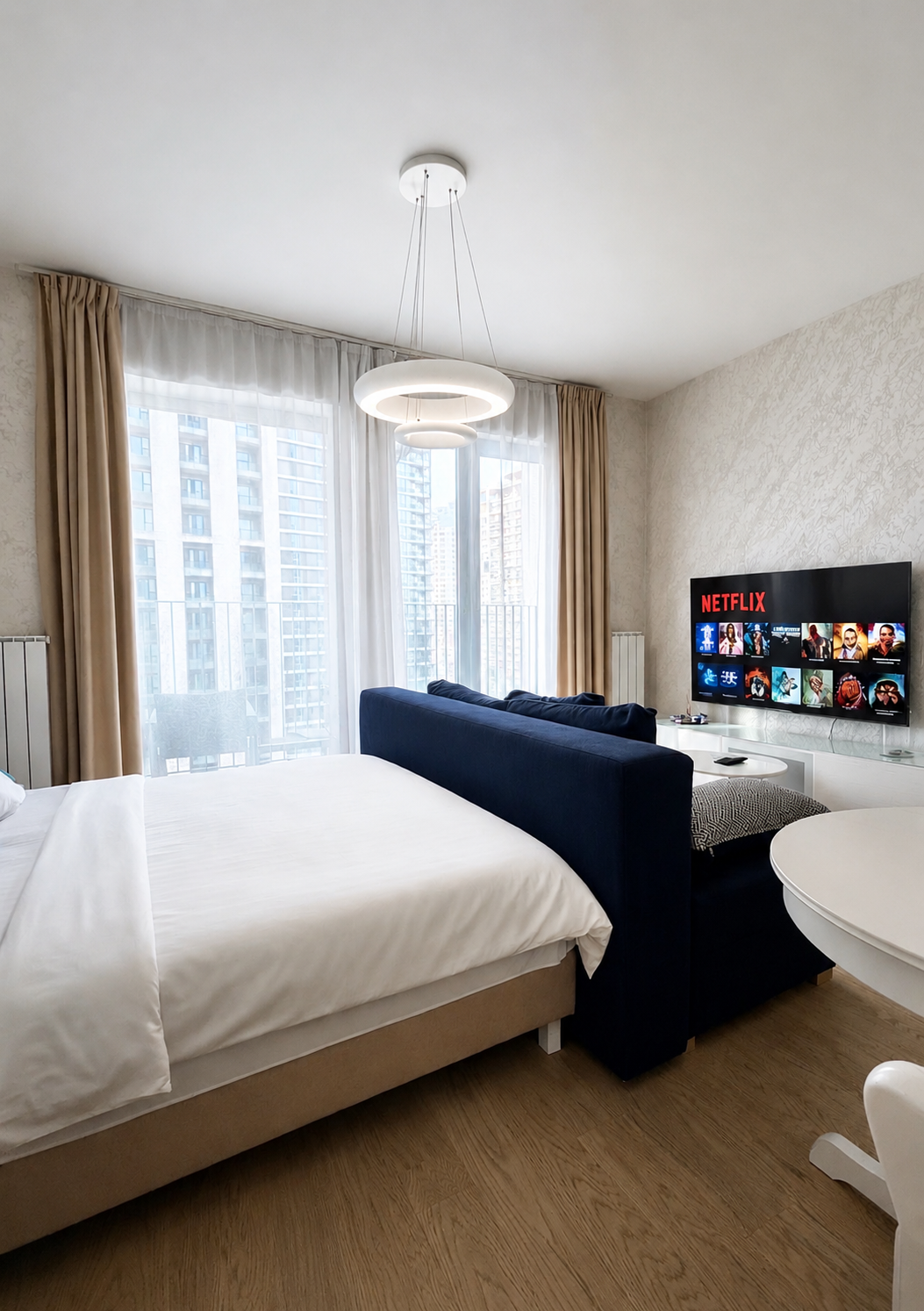 Luxury Studio apartment rental in Belgrade