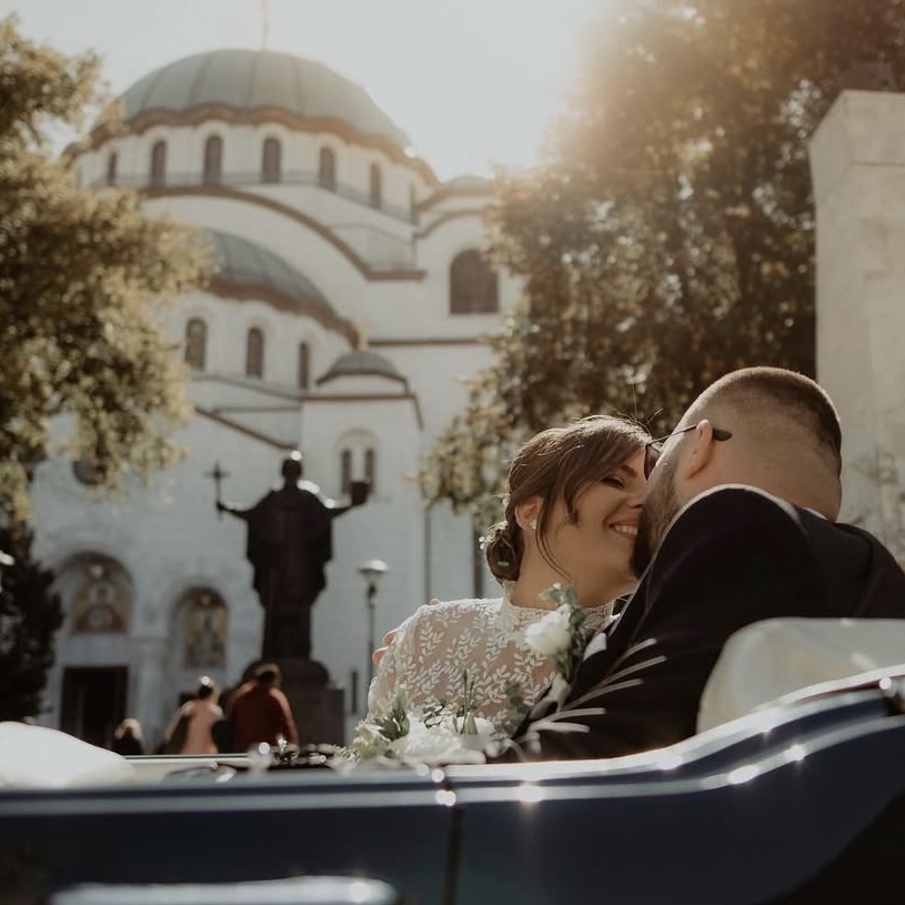 Wedding at St. Sava, Belgrade